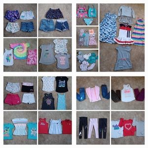60 piece Spring Summer Lot Girls size 6